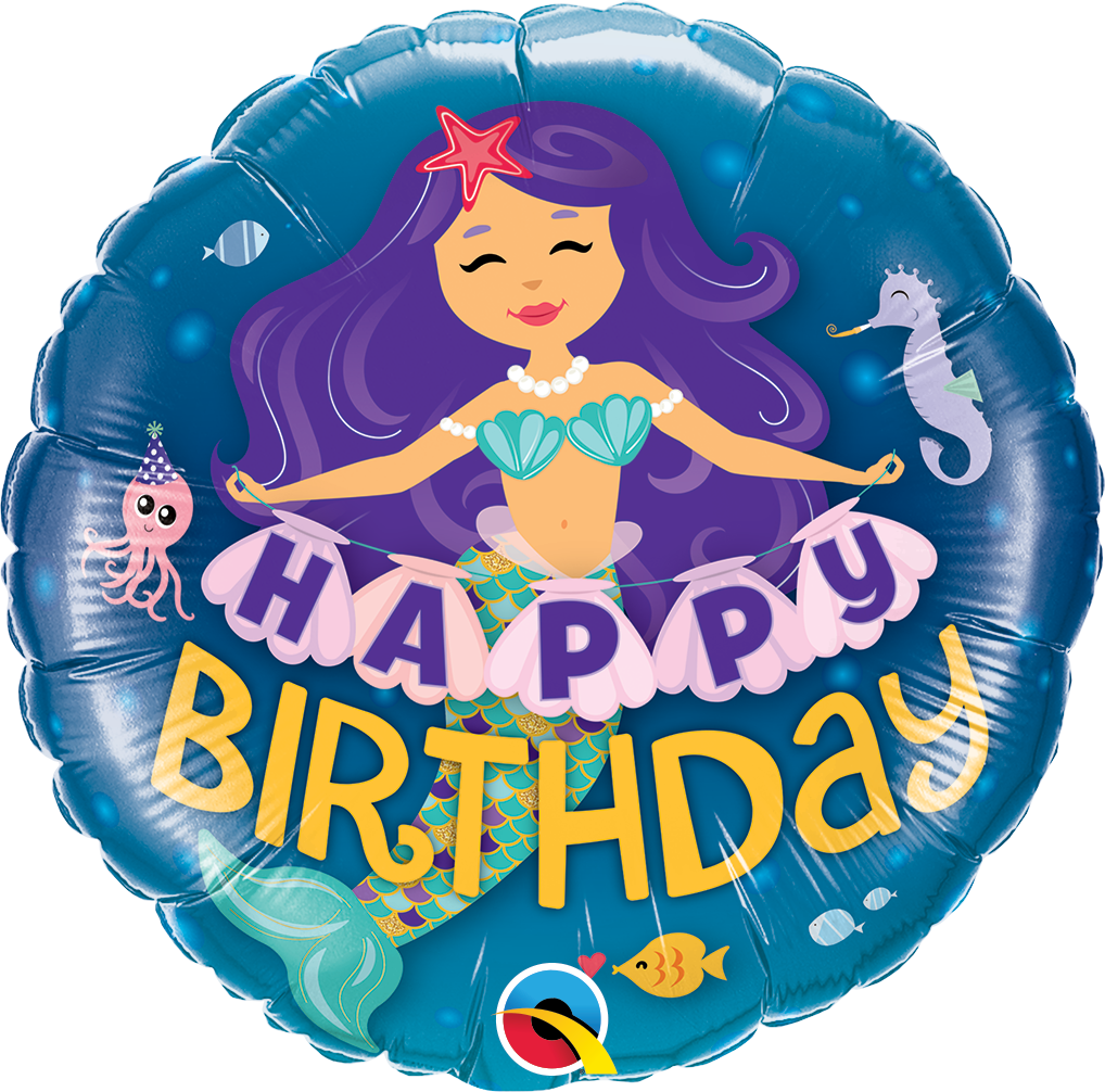 Happy Birthday - Mermaid