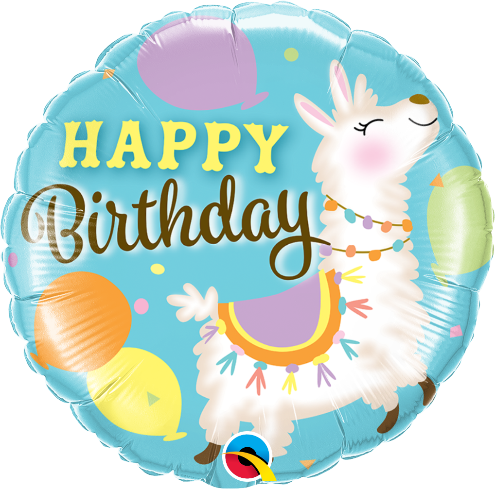 Happy Birthday - Llama