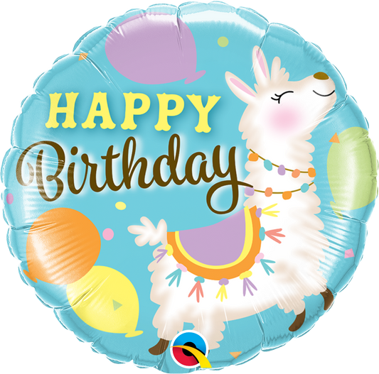 Happy Birthday - Llama