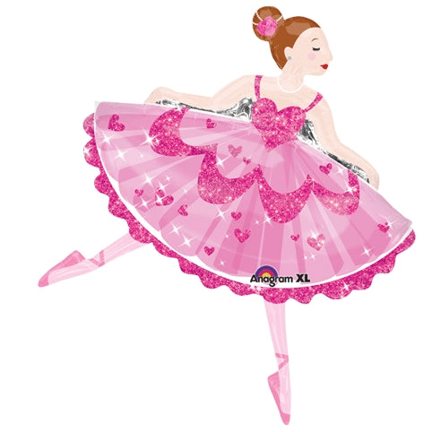 Sparkle Ballerina - SuperShape Balloon
