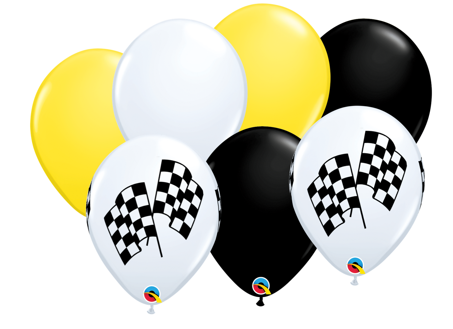 Latex - Checkered Flag Bunch