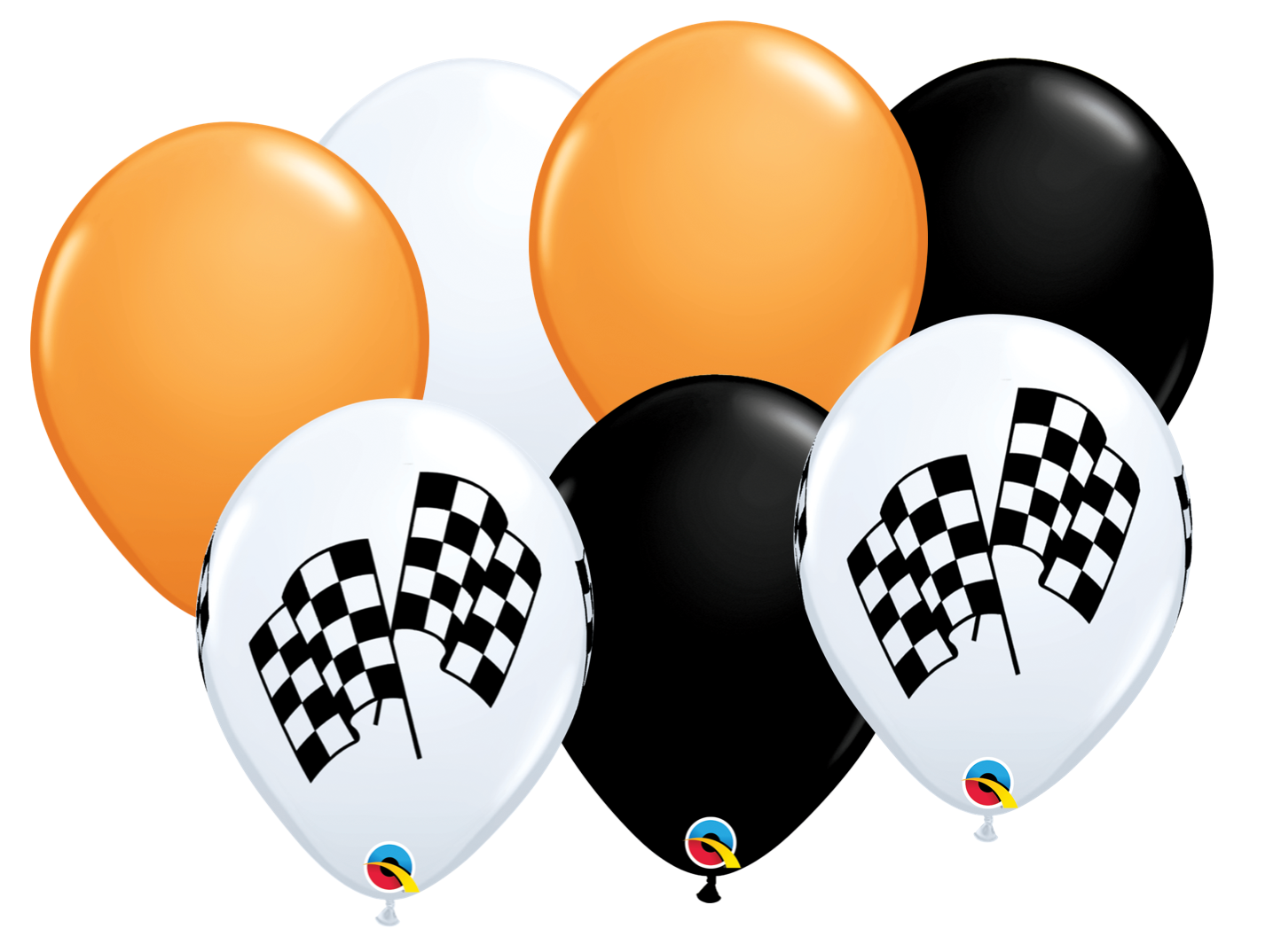 Latex - Checkered Flag Bunch