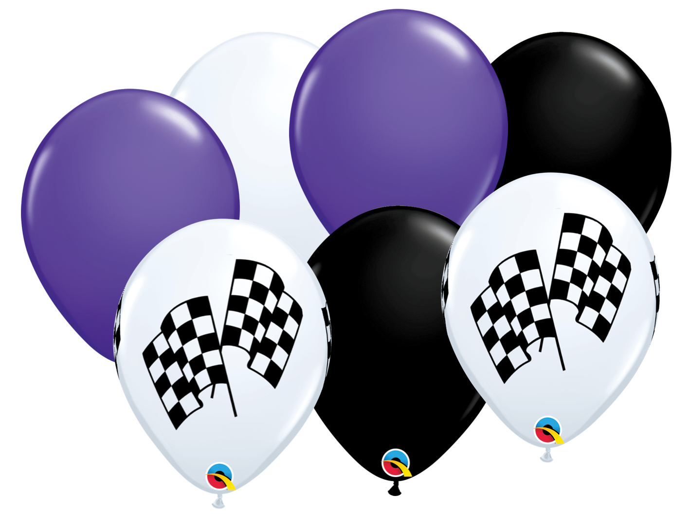 Latex - Checkered Flag Bunch