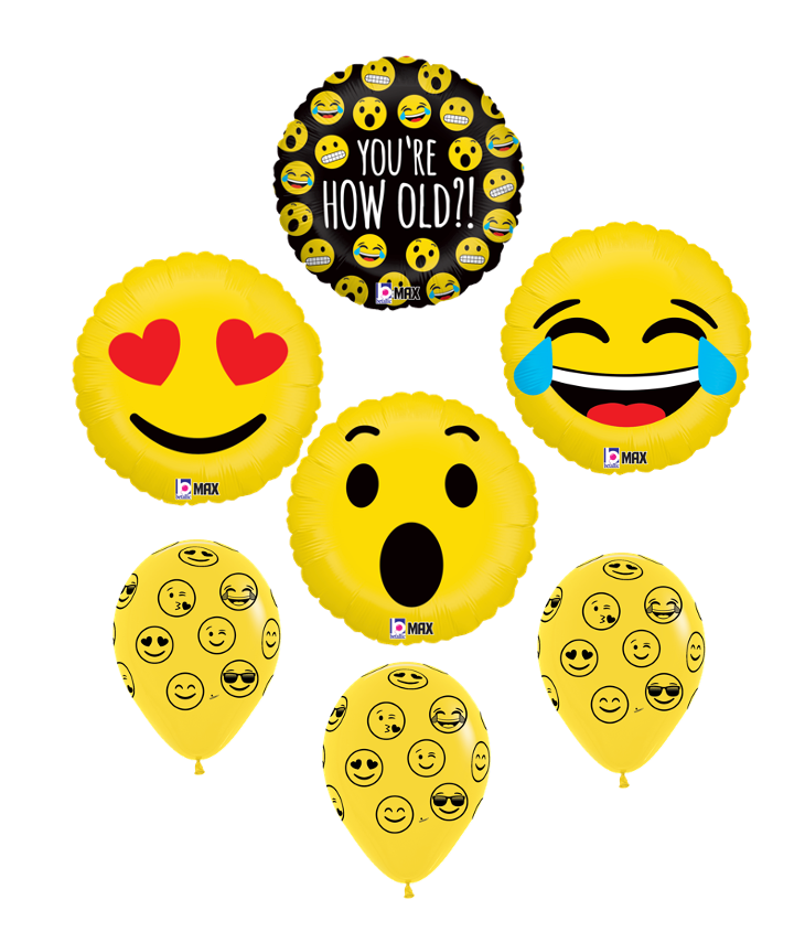 How Old Emoji Bouquet