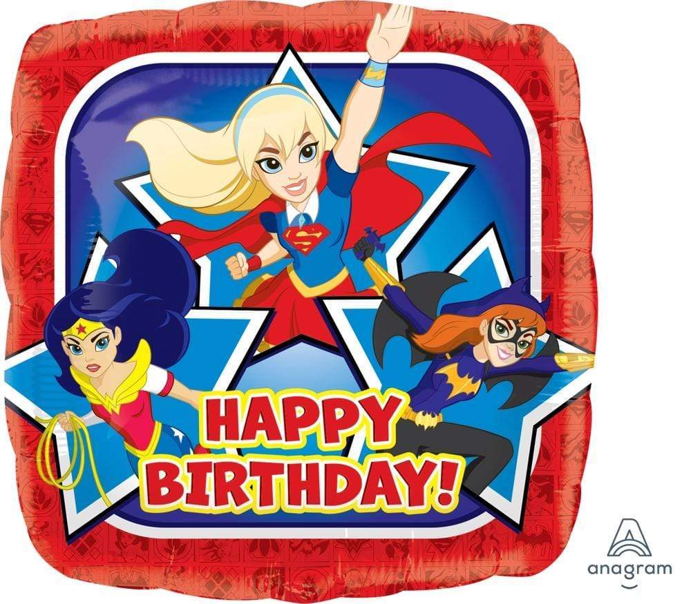 Happy Birthday - DC Comic Girls