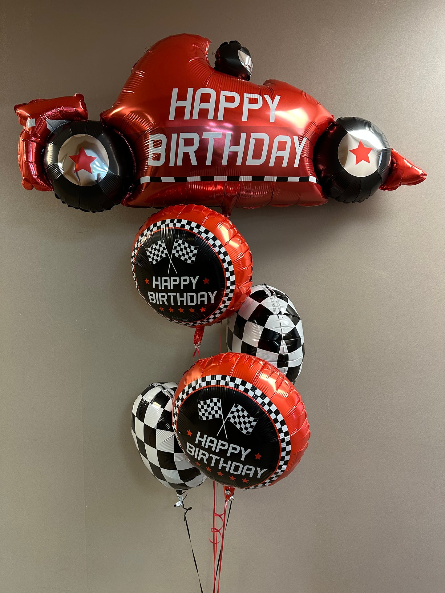 Happy Birthday Race Car - SuperShape