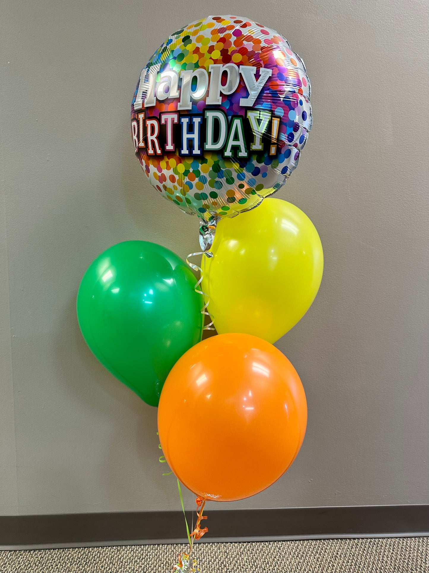 Happy Birthday - Rainbow Confetti