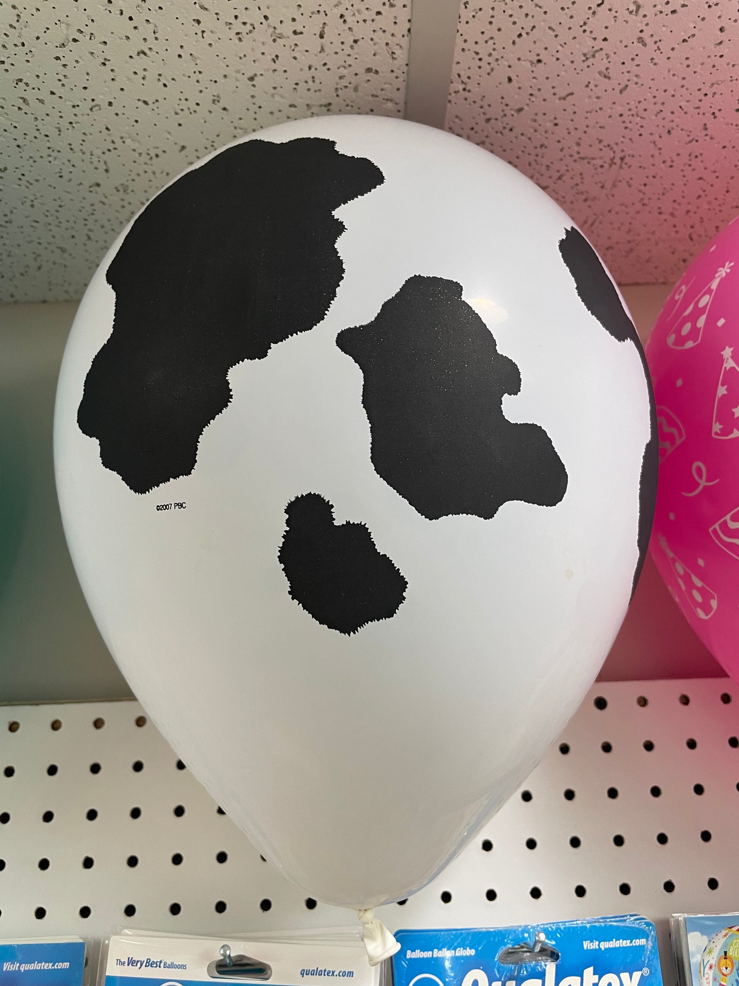 11" Latex - Cow Print