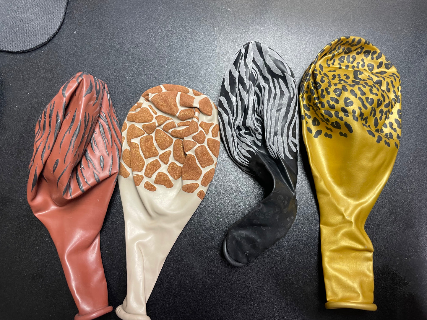 11" Latex - Animal Print