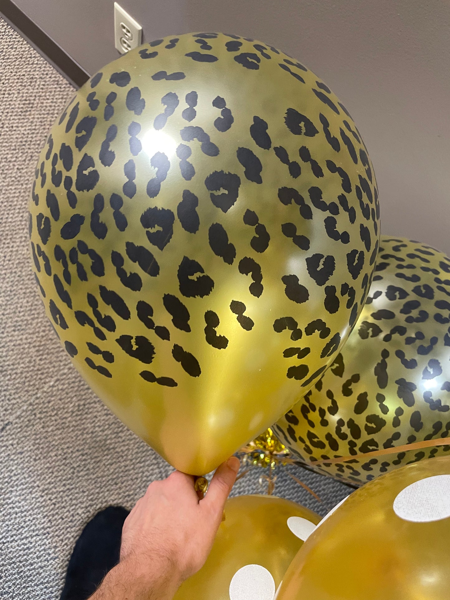 11" Latex - Animal Print