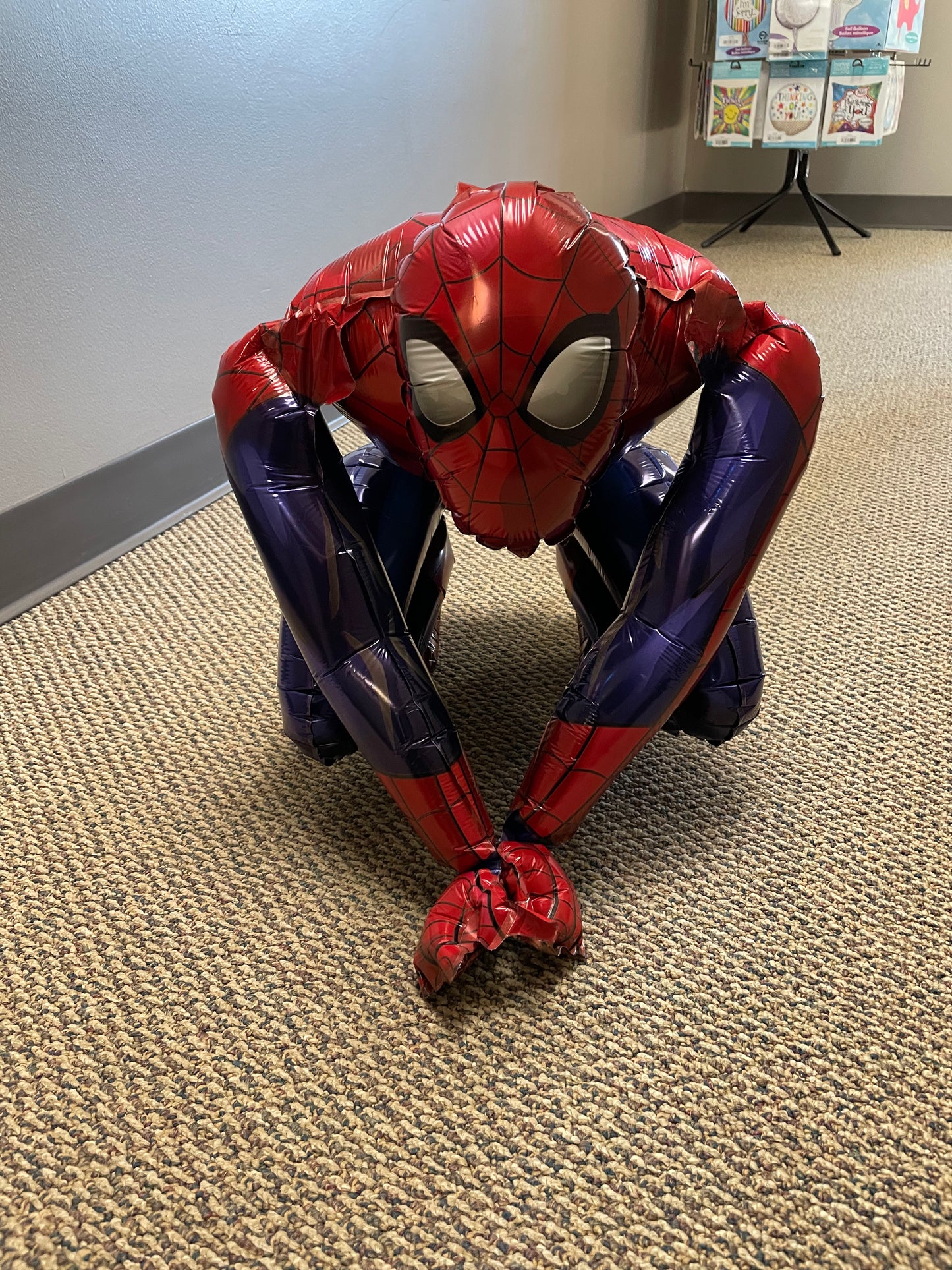 Sitting Spiderman