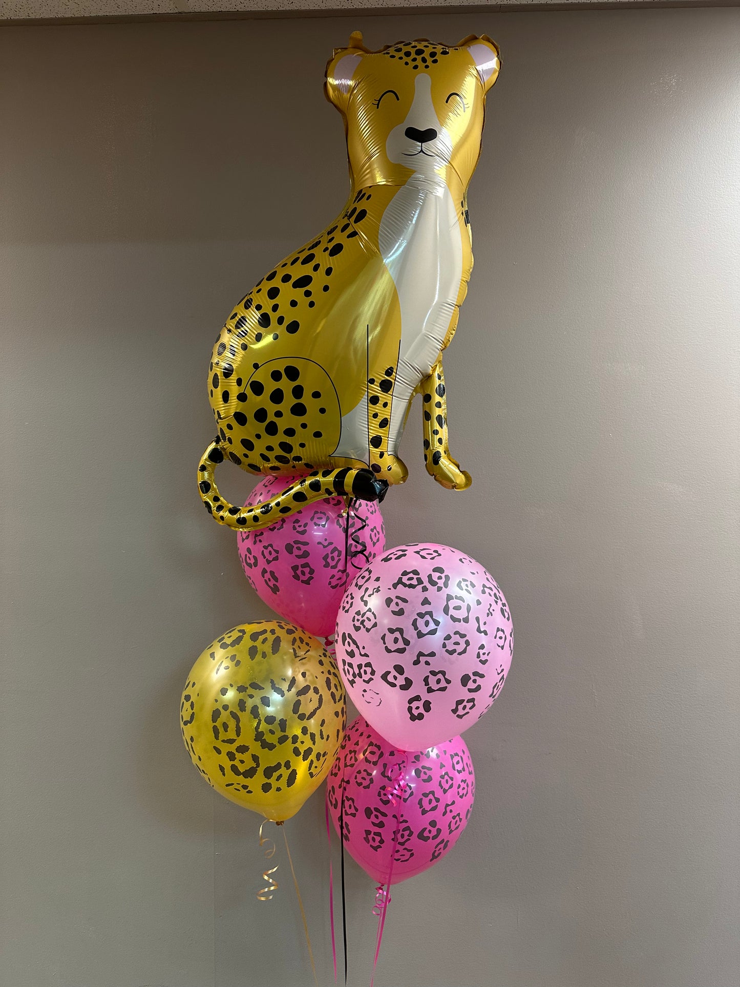 11" Latex - Cheetah Print