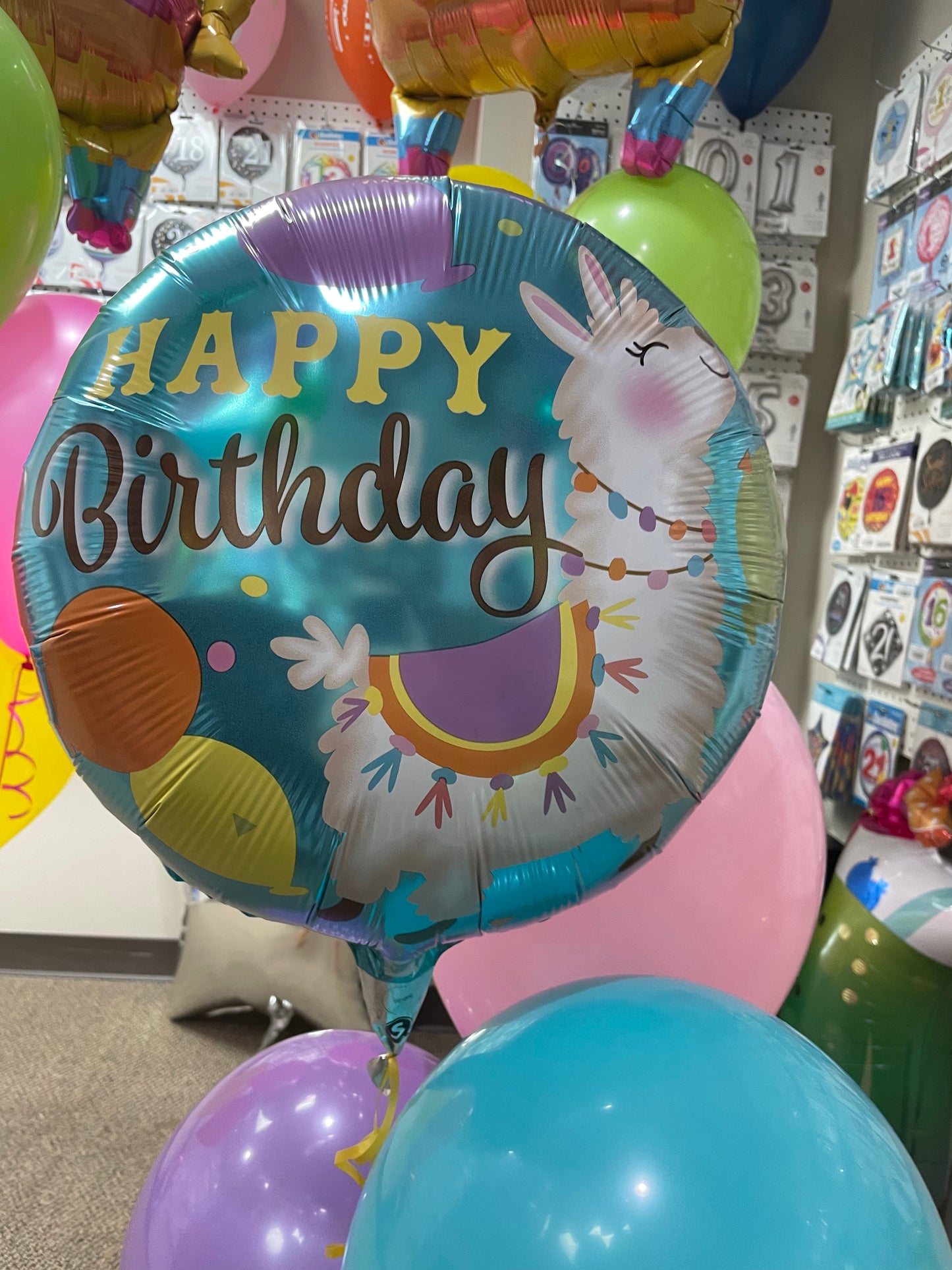 Happy Birthday - Llama