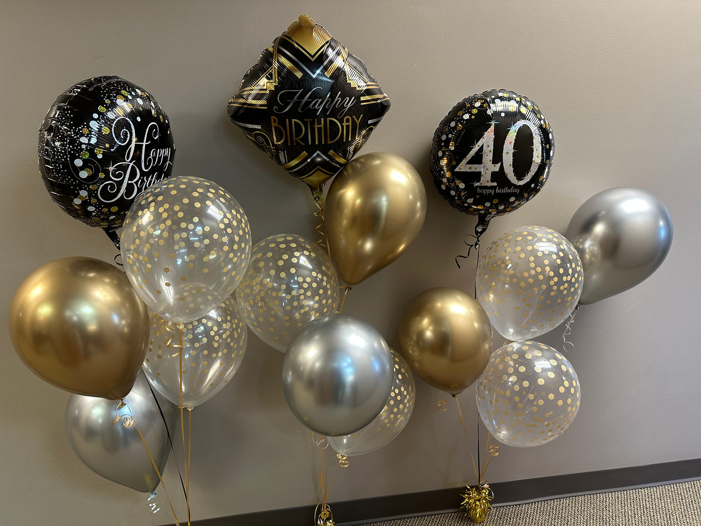 Happy Birthday - Sparkling 40