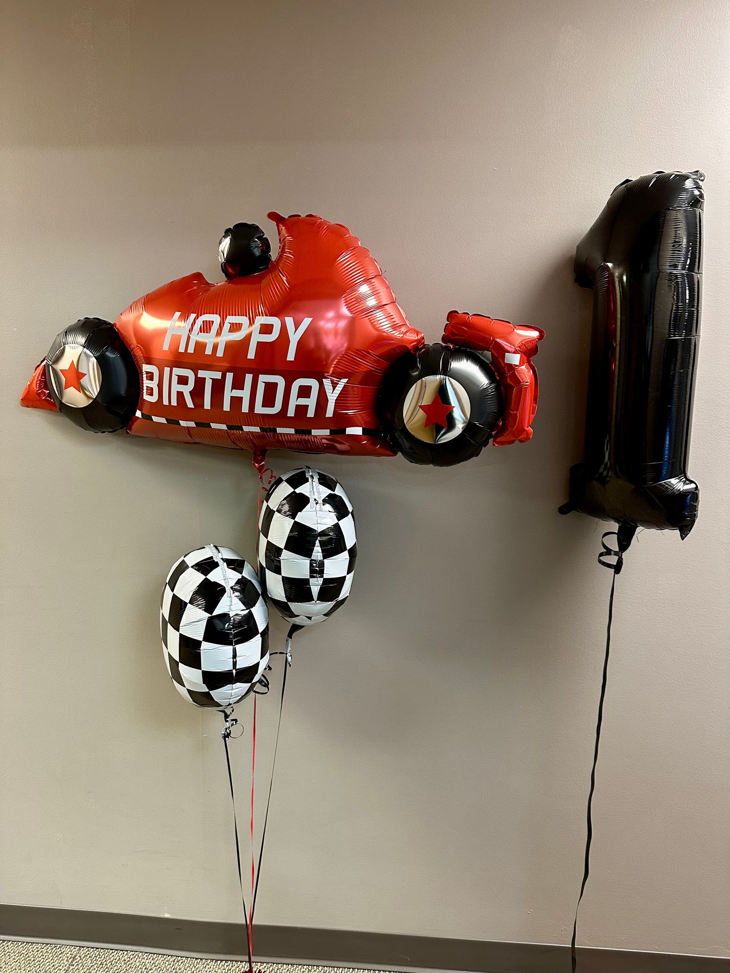 Happy Birthday Race Car - SuperShape