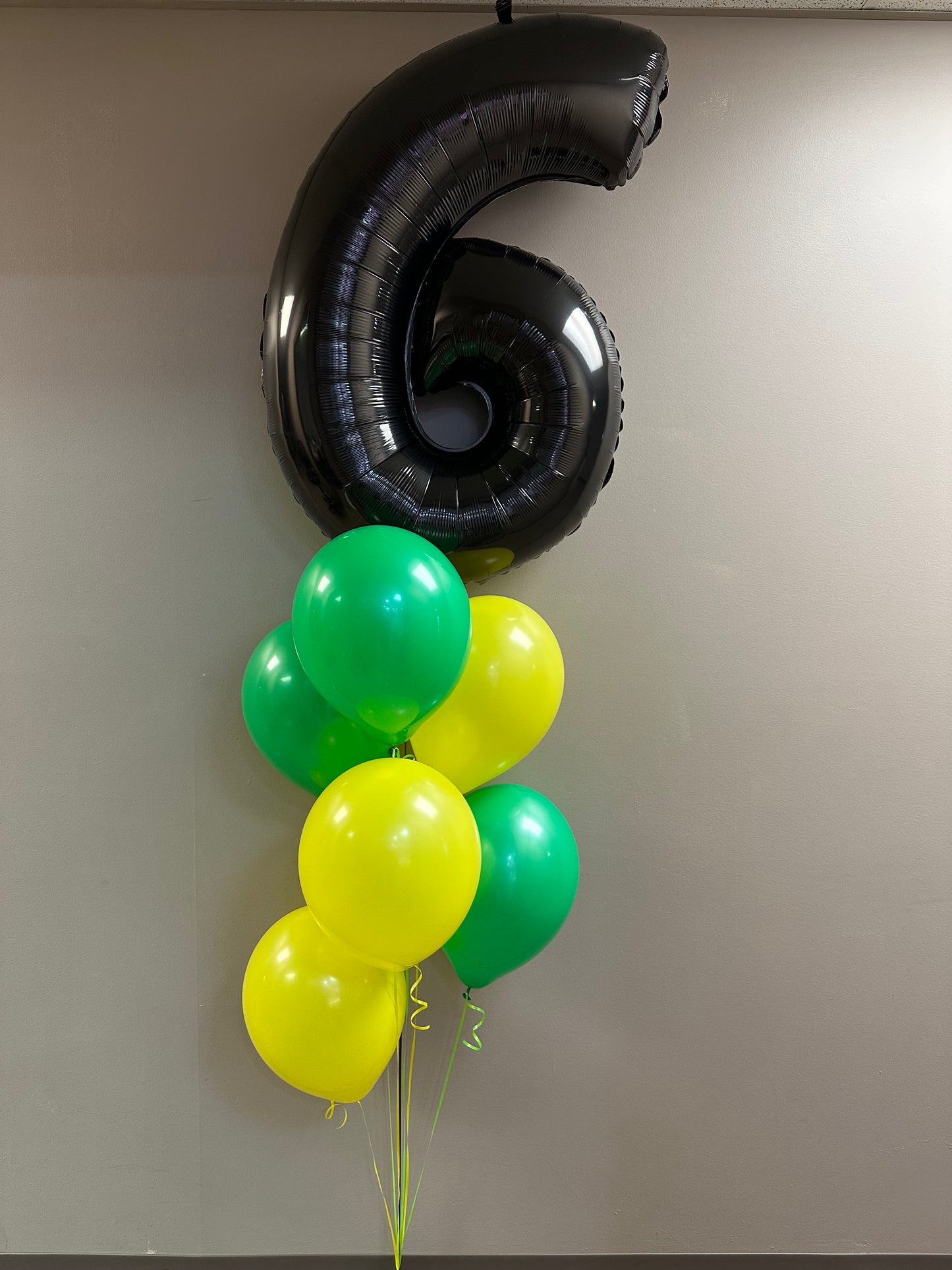 34" Large Black Numbers