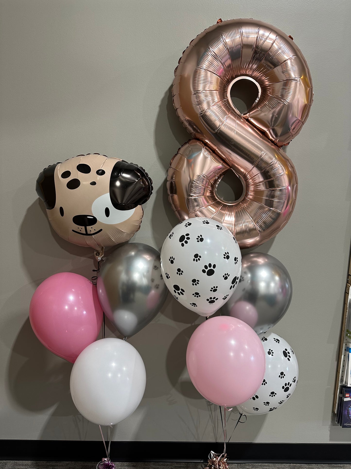 11" Latex - Paw Prints