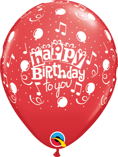 Latex - Happy Birthday To You Music Notes