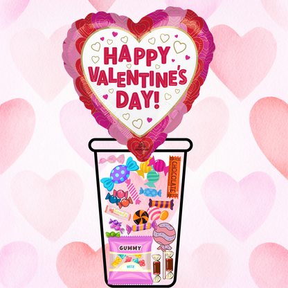 Valentine's Day Candy Cup