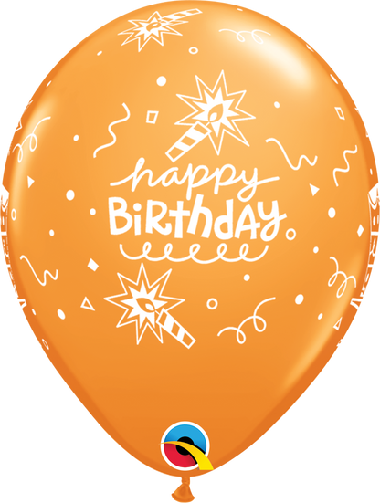 Latex - Happy Birthday Cake & Firecracker