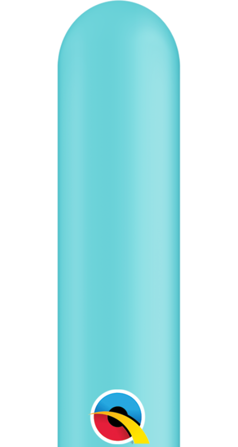 260 - Caribbean Blue - Flat – Inflate Balloons