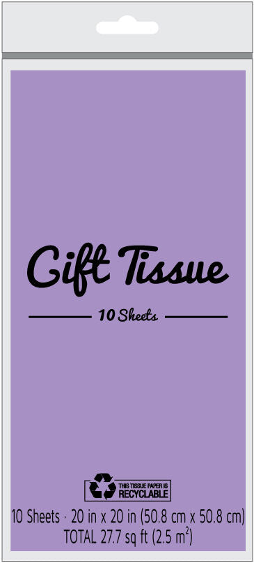 Lilac Gift Tissue - 10 Sheets