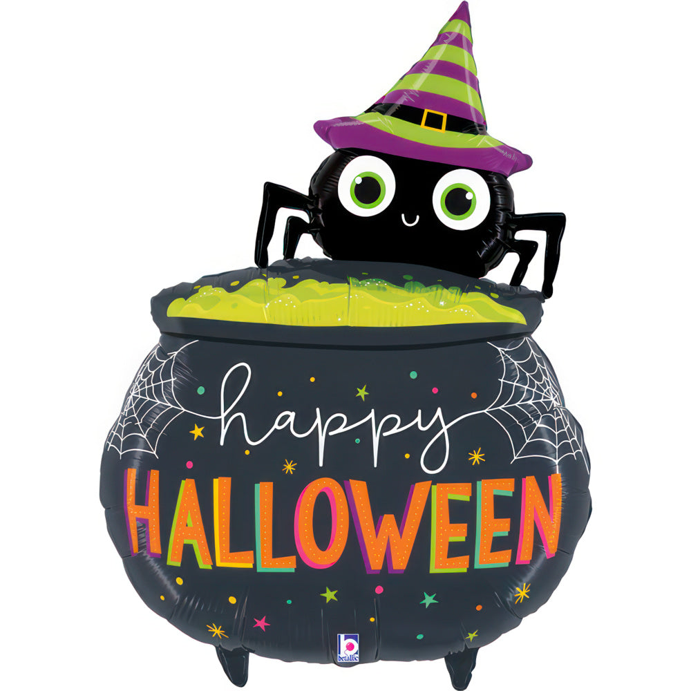 Halloween Spider Cauldron - SuperShape Balloon