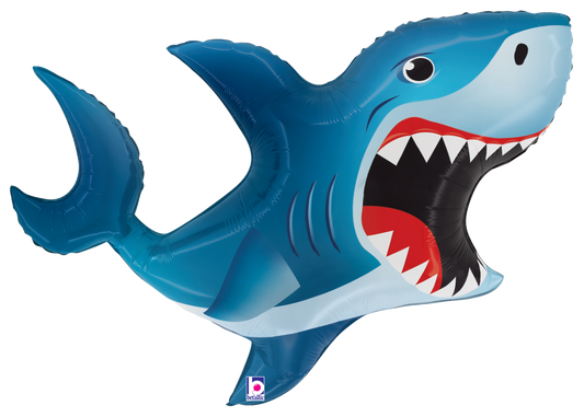 35" Shark SuperShape Foil Balloon
