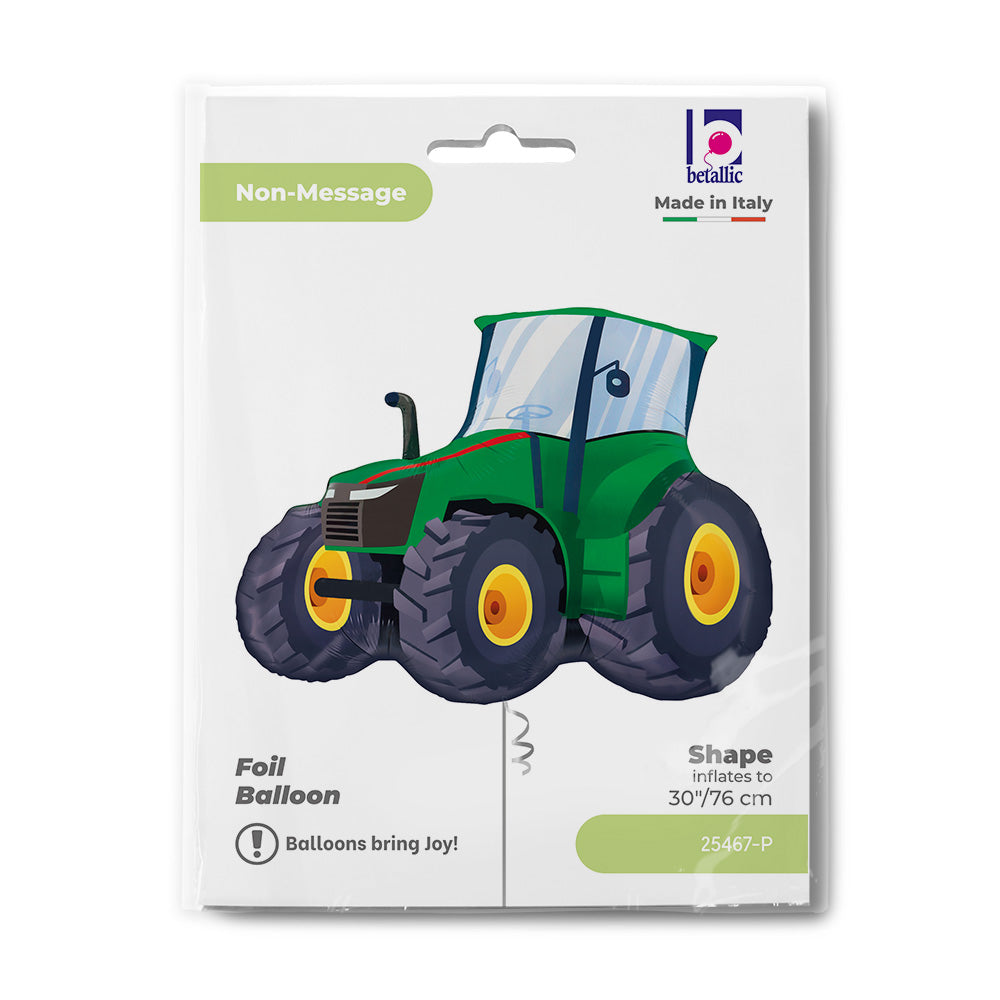 30" Farm Tractor SuperShape Foil Balloon