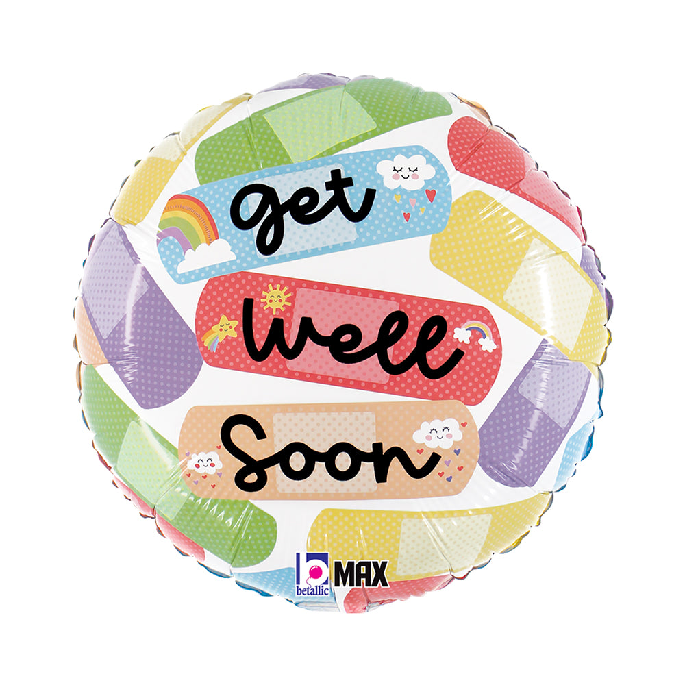 Cheerful Get Well Bandaid