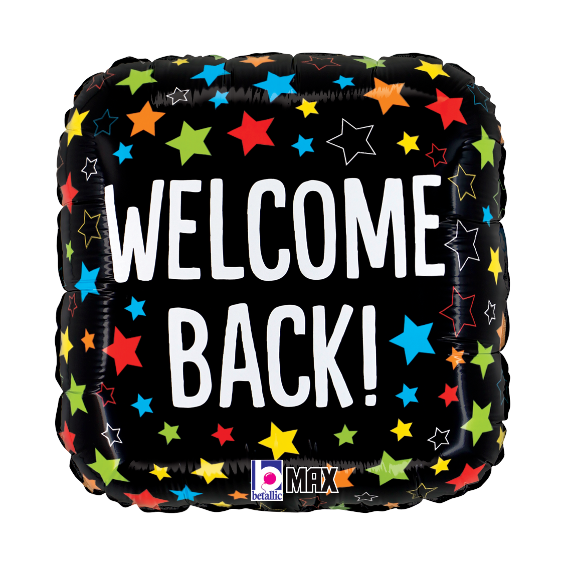 Welcome Back Colorful Stars