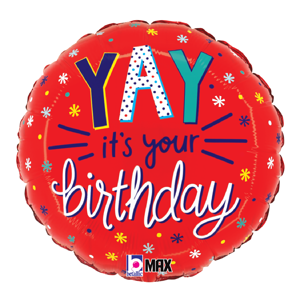 YAY it's your birthday - Foil Balloon – Inflate Balloons