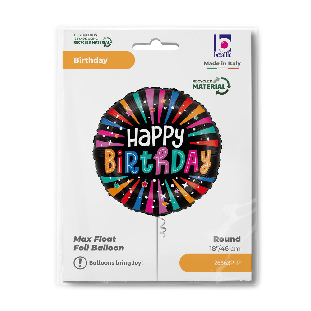 Happy Birthday - Colorful Birthday Sparkles