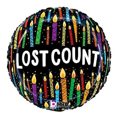 Happy Birthday - Lost Count Candles