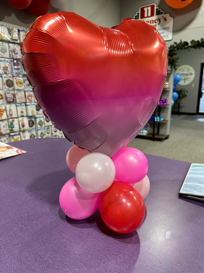 Ombre Heart - Table Topper