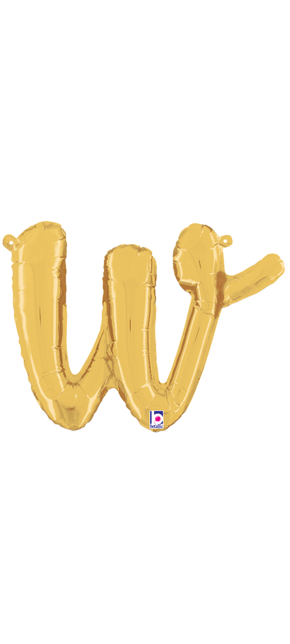 Air-Filled - Gold Script Letter