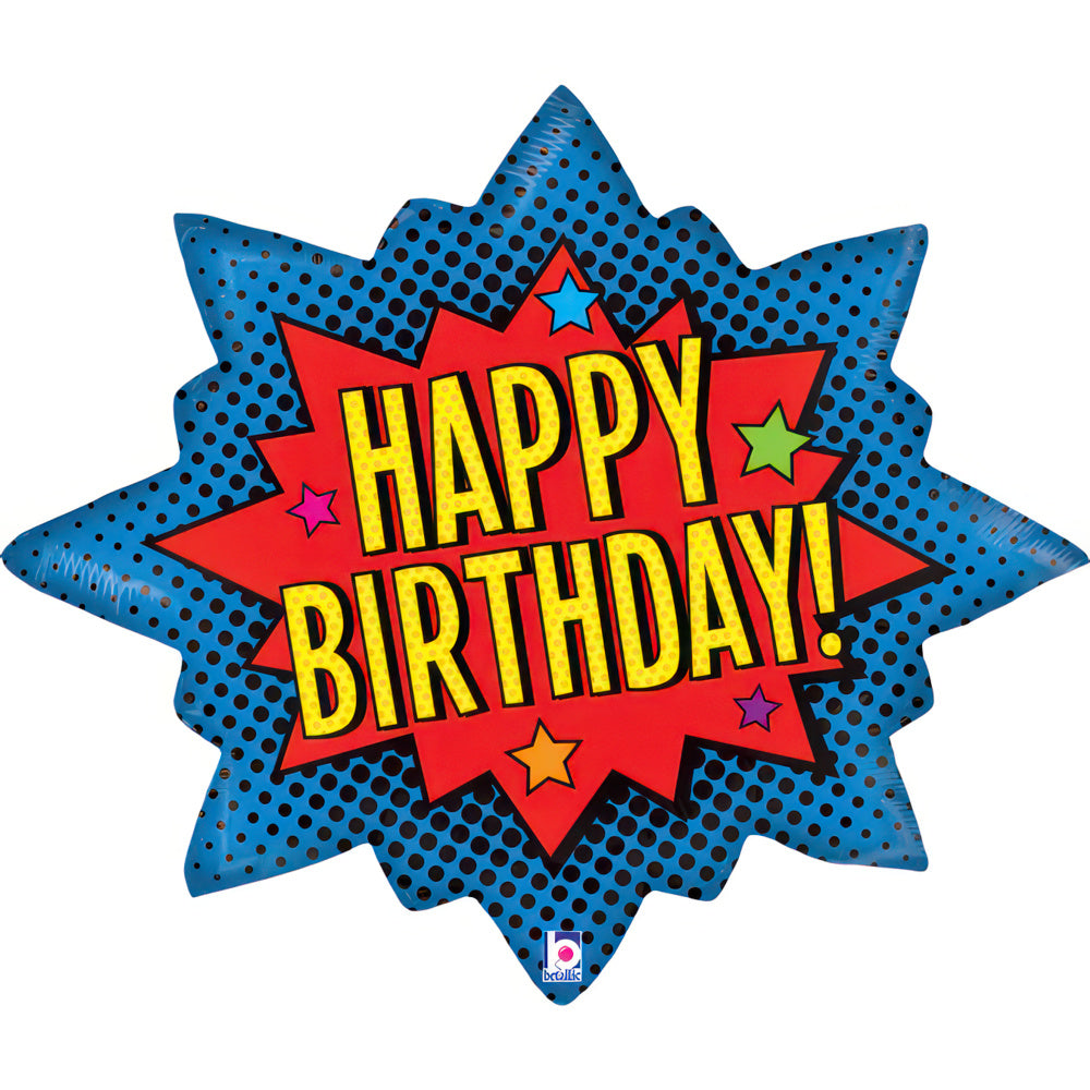 Superhero Birthday Blast - SuperShape Balloon