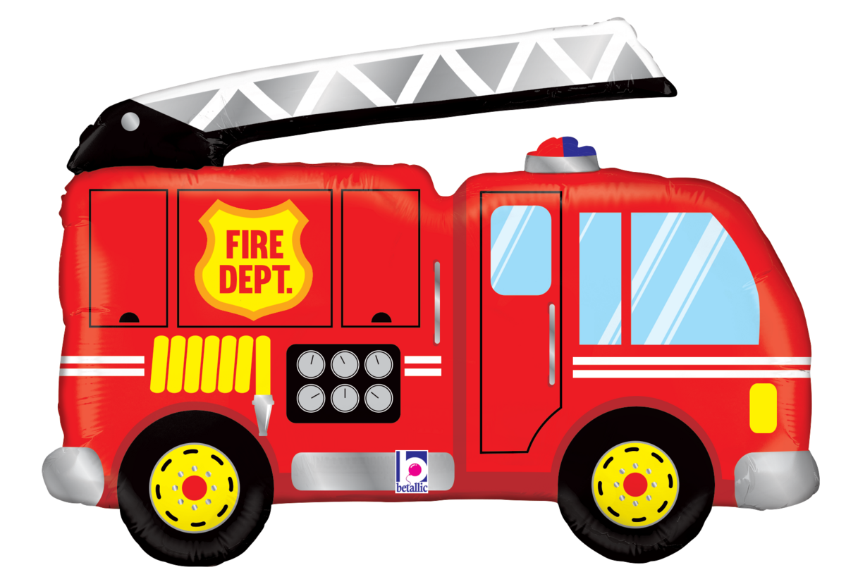 Red Fire Truck - SuperShape