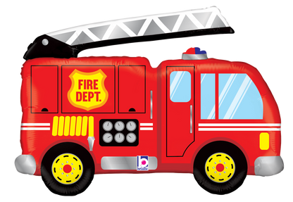 Red Fire Truck - SuperShape