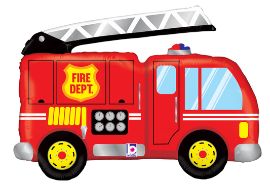 Red Fire Truck - SuperShape