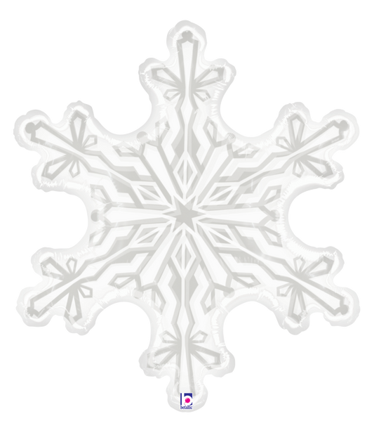 Snowflake - SuperShape Balloon