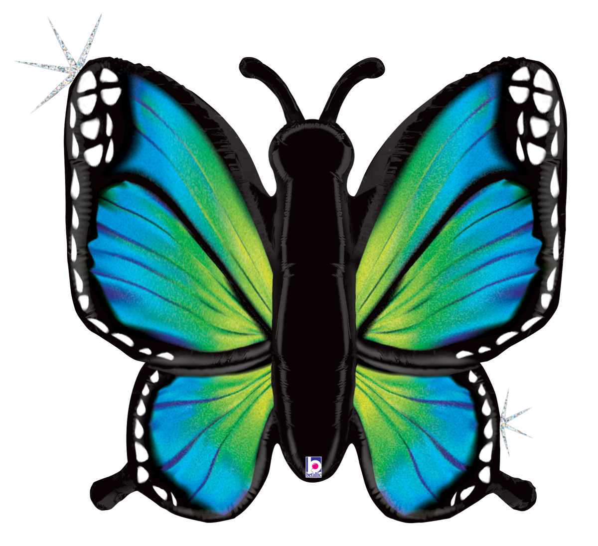 Radiant Butterfly - Blue - Supershape