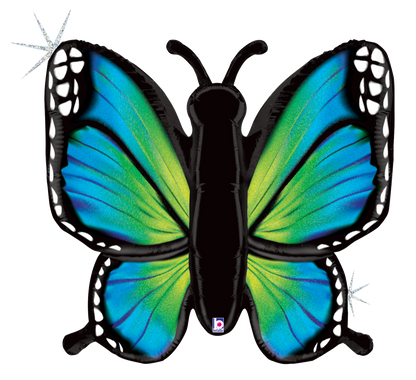 Radiant Butterfly - Blue - Supershape