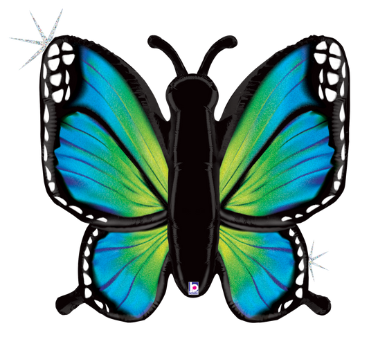 Radiant Butterfly - Blue - Supershape