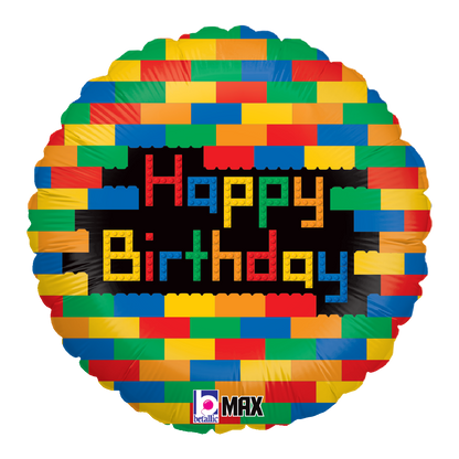 Happy Birthday - Building Blocks