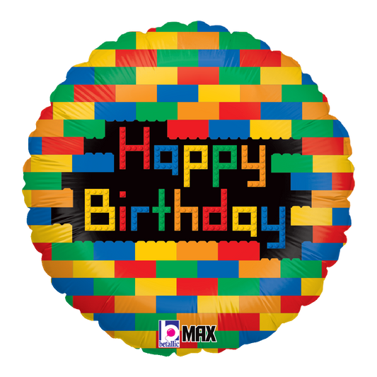 Happy Birthday - Building Blocks