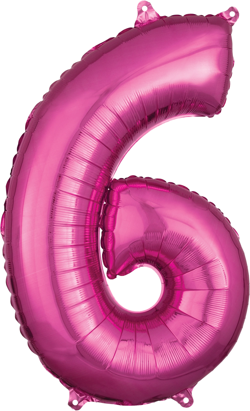 Pink Magenta Midsize Numbers