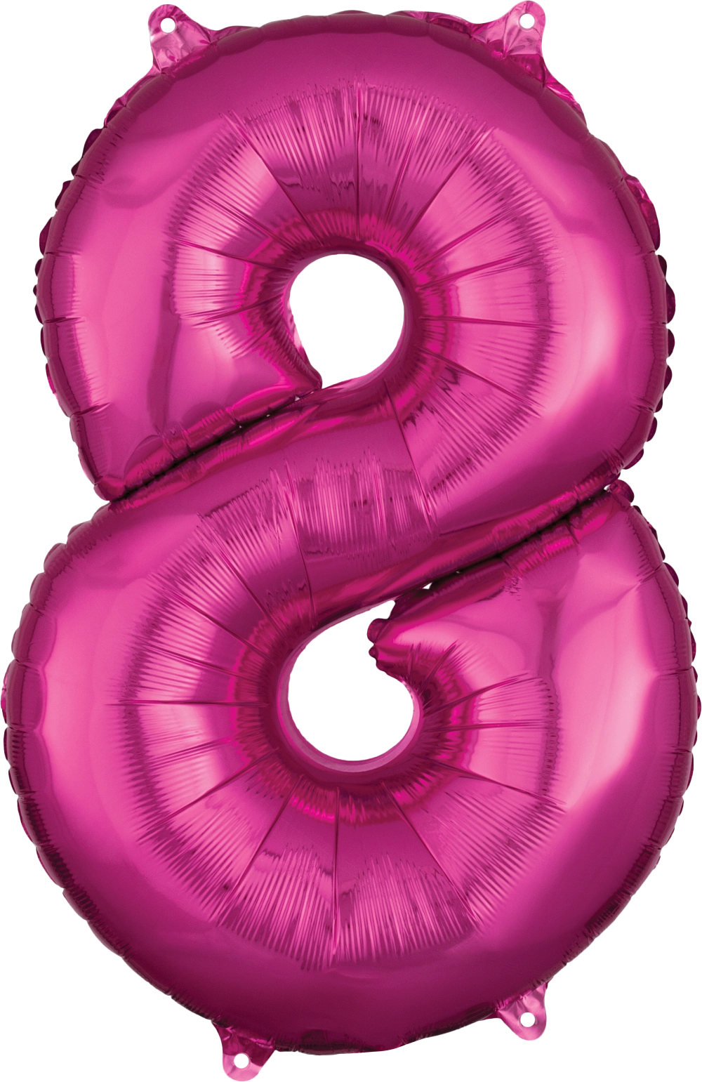 Pink Magenta Midsize Numbers