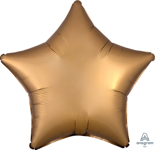 17" Gold Satin Luxe Star