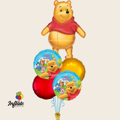 Pooh Birthday Bouquet Bundle